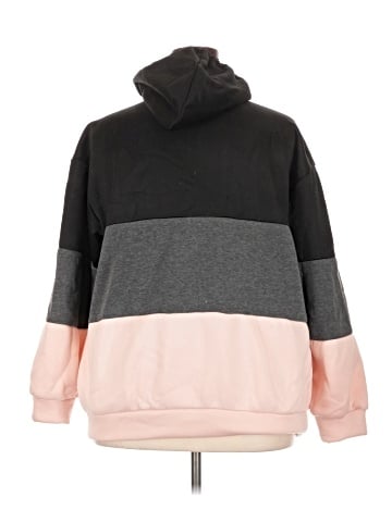 Shein Curve Zip Up Hoodie (view 2)