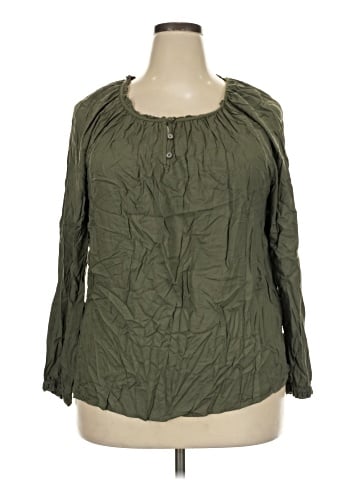 Style&Co Long Sleeve Blouse (view 1)