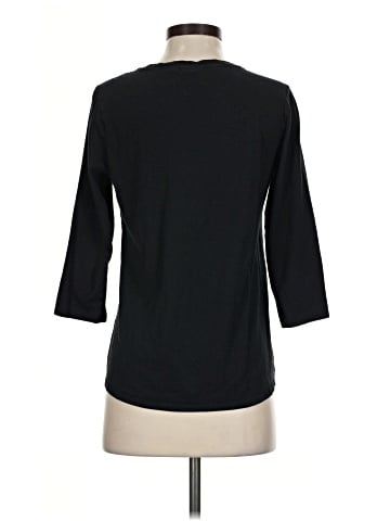 LOGO by Lori Goldstein 3/4 Sleeve T-Shirt (view 2)