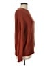 Jessica Simpson Solid Orange Pullover Sweater Size L - photo 4