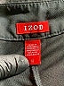 IZOD 100% Polyester Solid Black Skort Size 12 - photo 3