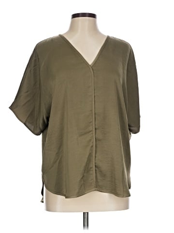 DKNY Short Sleeve Blouse (view 1)