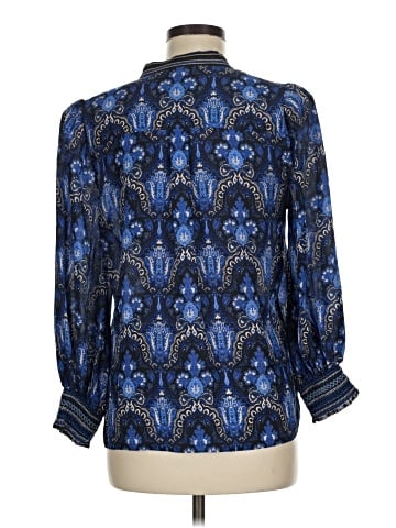 Alice + Olivia 3/4 Sleeve Silk Top (view 2)