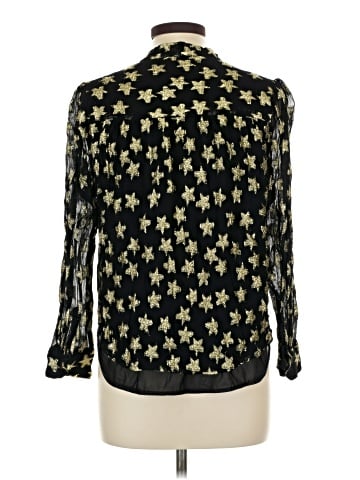 Ultra Pink Long Sleeve Blouse (view 2)