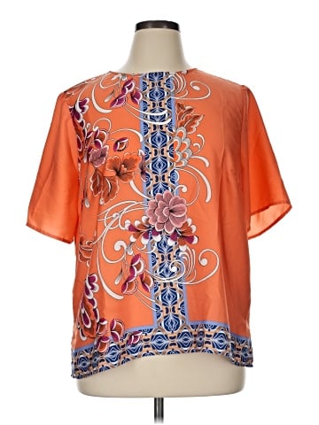 Chico's Short Sleeve Blouse (view 1)