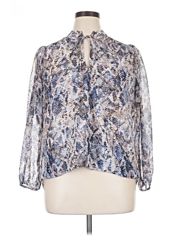 Veronica M. 3/4 Sleeve Blouse (view 1)