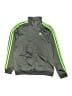 Adidas 100% Polyester Green Gray Track Jacket Size 14 - photo 1