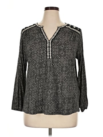 Lucky Brand Long Sleeve Blouse (view 1)