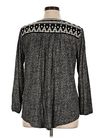 Lucky Brand Long Sleeve Blouse (view 2)
