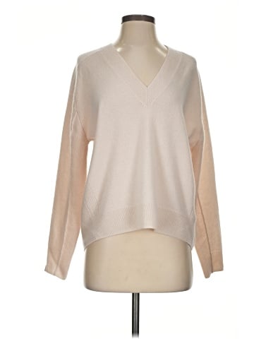 Madewell V-Neck Sweater in Cashmere (view 1)
