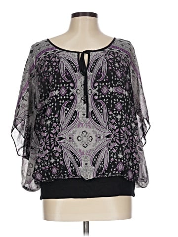 Elle 3/4 Sleeve Blouse (view 1)