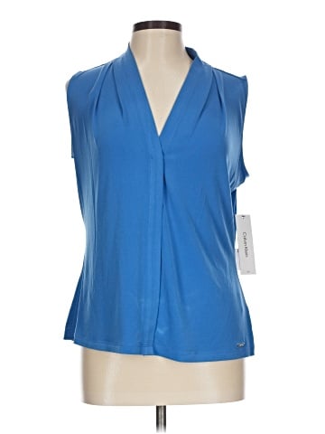 Calvin Klein Sleeveless Blouse (view 1)