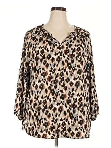 West Kei 3/4 Sleeve Blouse (view 1)