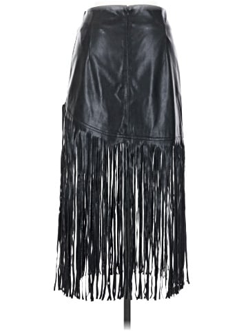 Bagatelle Faux Leather Skirt (view 2)