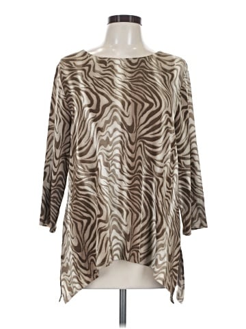 Travelers by Chico's 3/4 Sleeve Blouse (view 1)