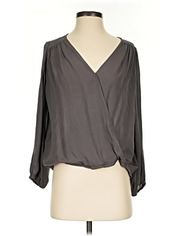Joie 3/4 Sleeve Silk Top (view 1)