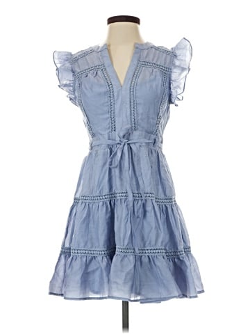 Aqua Casual Dress (view 1)