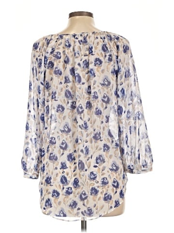 LC Lauren Conrad 3/4 Sleeve Blouse (view 1)