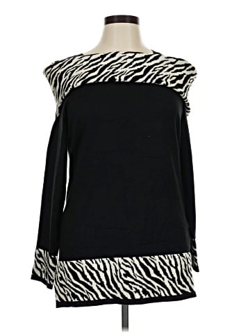 Notations Long Sleeve Blouse (view 1)