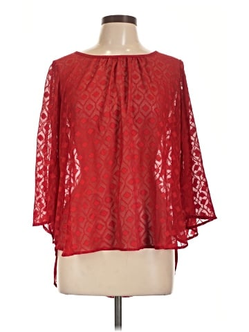 Halo 3/4 Sleeve Blouse (view 1)