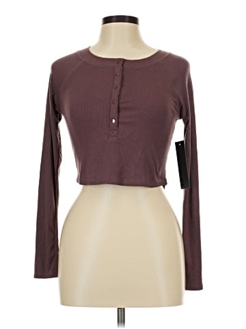 Mono b Long Sleeve Henley (view 1)
