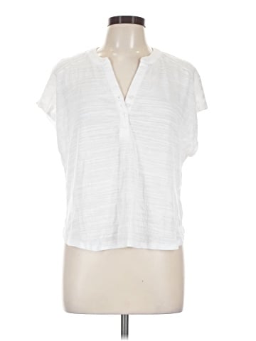 Cable & Gauge Short Sleeve Blouse (view 1)