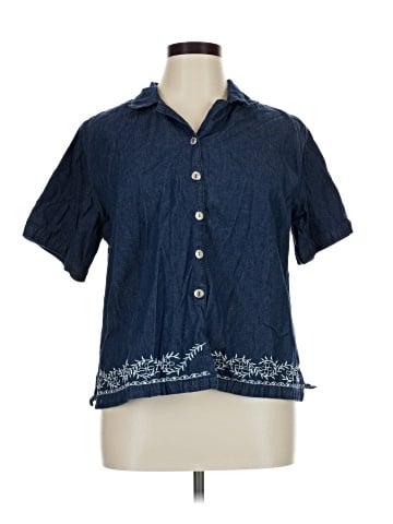 Adrian Delafield Short Sleeve Blouse (view 1)
