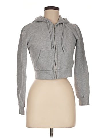 Brandy Melville Zip Up Hoodie (view 1)