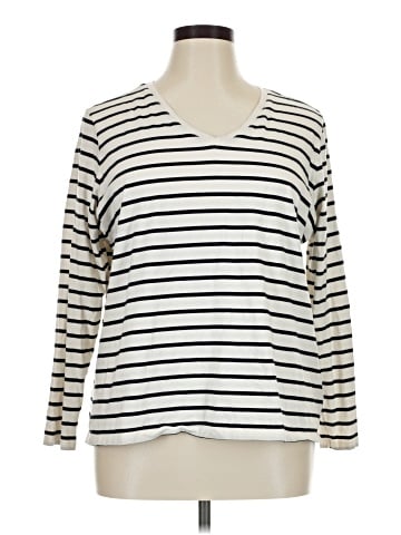 Lands' End 3/4 Sleeve T-Shirt (view 1)