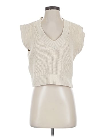 Madewell Waffle V-Neck Sweater Vest (view 1)