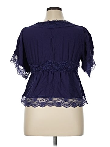 Altar'd State Short Sleeve Blouse (view 2)