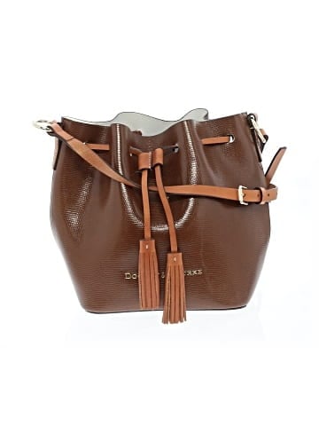 Dooney & Bourke Leather Bucket Bag (view 1)