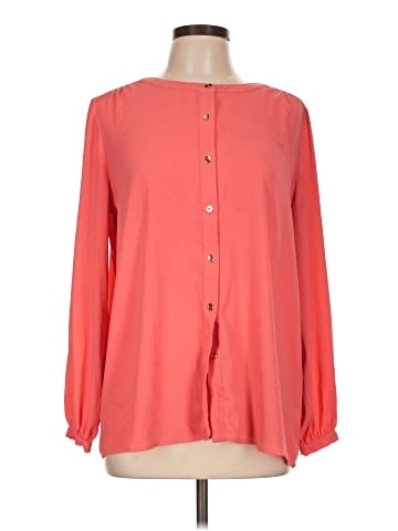 Dana Buchman Long Sleeve Henley (view 1)