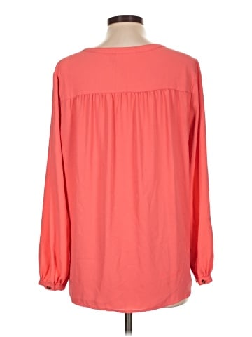 Dana Buchman Long Sleeve Henley (view 2)