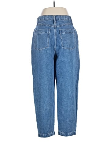 Madewell Baggy Pleated Tapered Jeans in Springdale Wash (view 2)