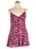 Lulus Floral Pink Romper Size XL - photo 1