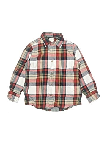 Crewcuts Outlet Long Sleeve Button-Down Shirt (view 1)