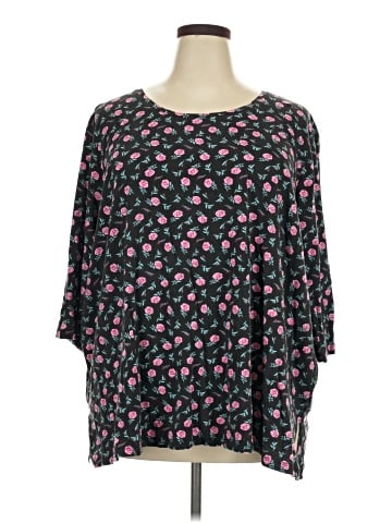 Woman Within 3/4 Sleeve Blouse (view 1)