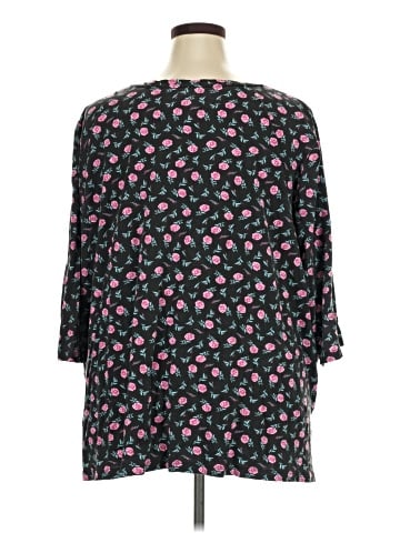 Woman Within 3/4 Sleeve Blouse (view 2)