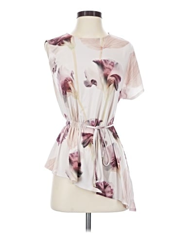 DKNY Short Sleeve Blouse (view 1)