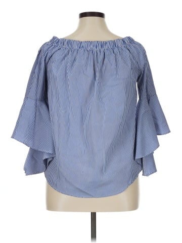 KONTROL Contemporary 3/4 Sleeve Blouse (view 2)