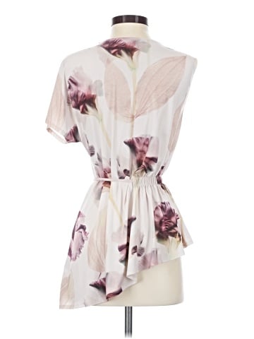 DKNY Short Sleeve Blouse (view 2)