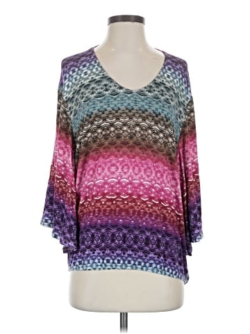 Democracy 3/4 Sleeve Top (view 1)