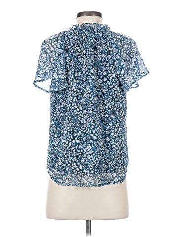 Ann Taylor Factory Short Sleeve Blouse (view 2)