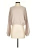 Altar'd State 100% Polyester Metallic Tan Pullover Sweater Size S - photo 1