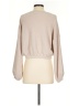 Altar'd State 100% Polyester Metallic Tan Pullover Sweater Size S - photo 2