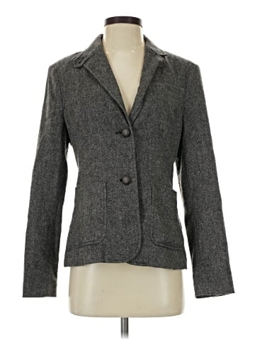 Lands' End Canvas Wool Blazer (view 1)