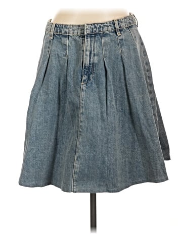 Zara Denim Skirt (view 1)