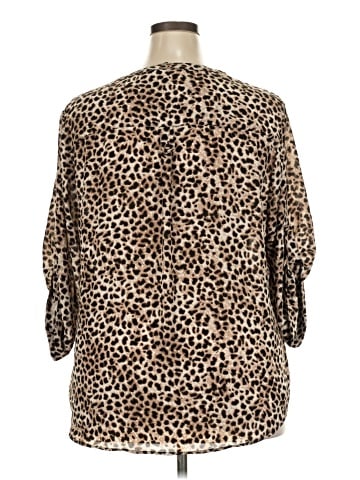 Torrid 3/4 Sleeve Blouse (view 2)
