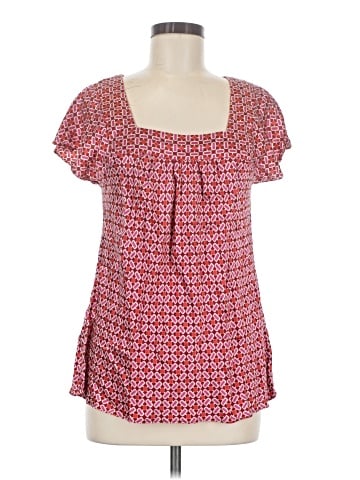 Banana Republic Short Sleeve Silk Top (view 1)
